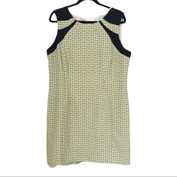Nine & Co Plus Size Sleeveless Tweed Sheath Dress Size 16 - Picture 1 of 10